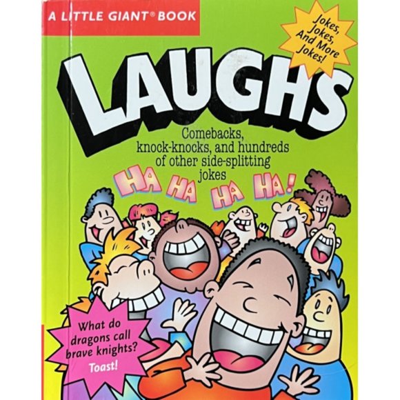 5/$20 - A Little Giant Book - Laughs - by Philip Yates and Matt Rissinger - Picture 1 of 2